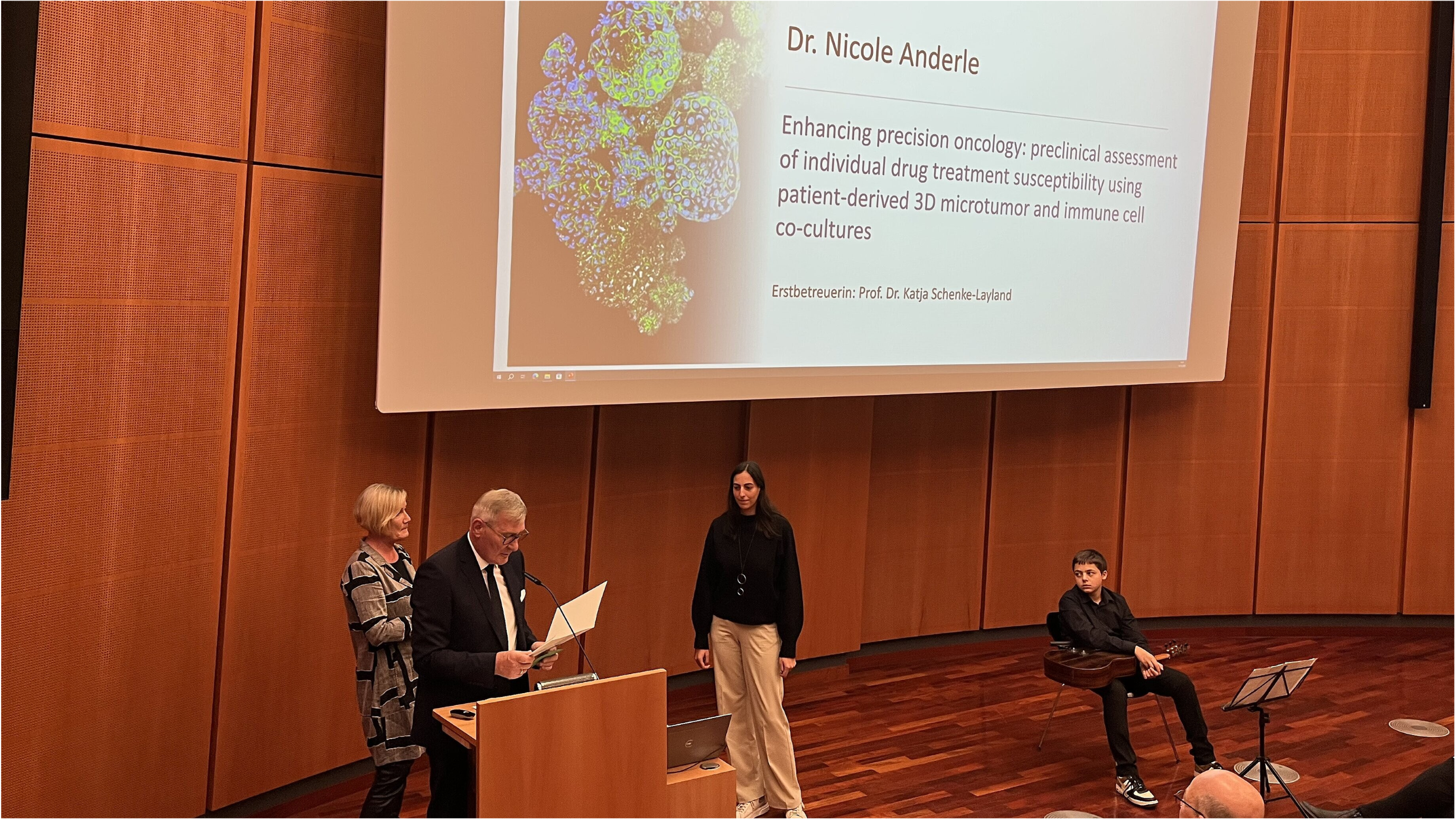 Prize of the Teufel Foundation for Nicole Anderle