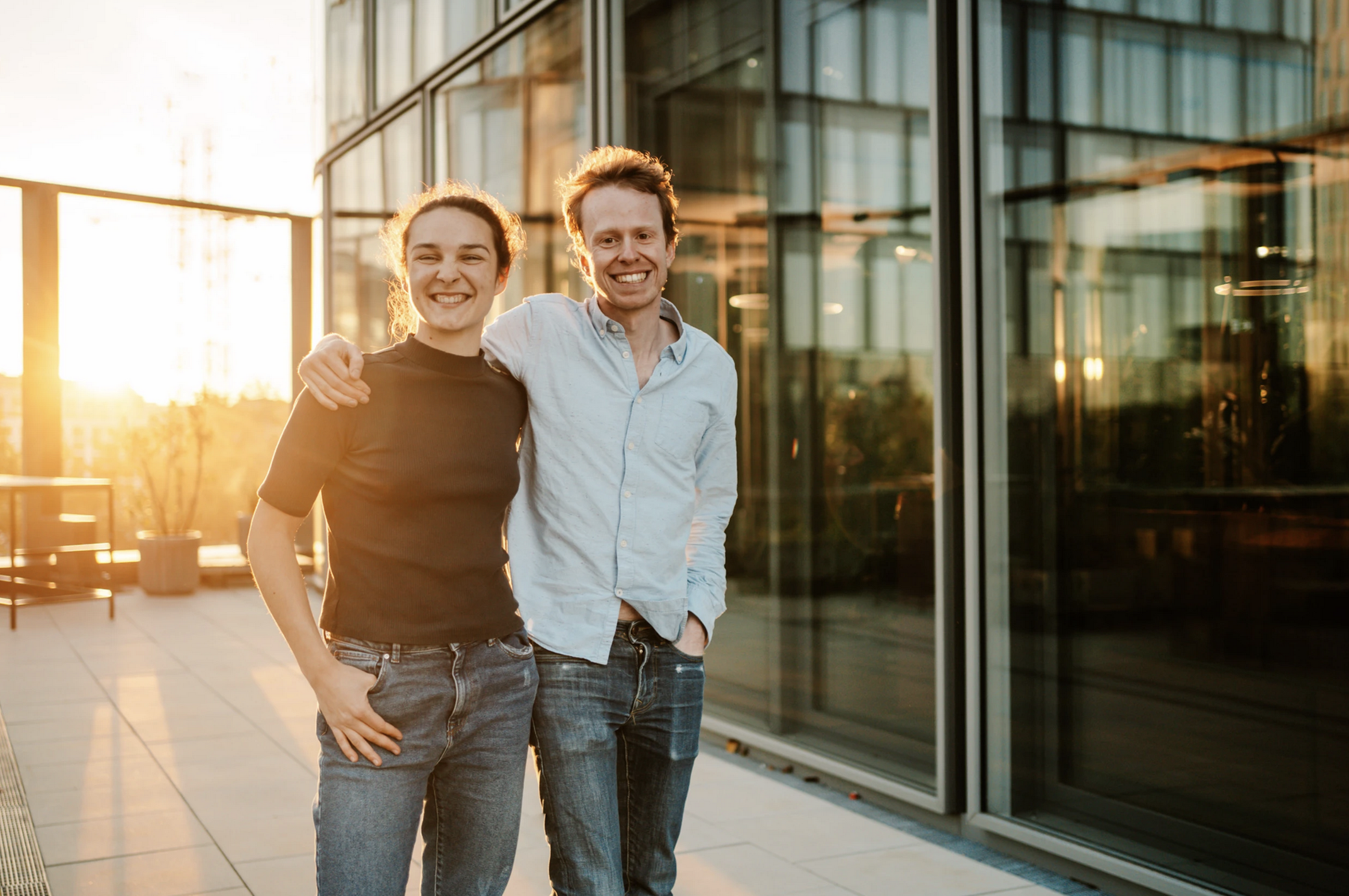 Corentin Gondrand und Estelle Bonedeau von QuantiLight