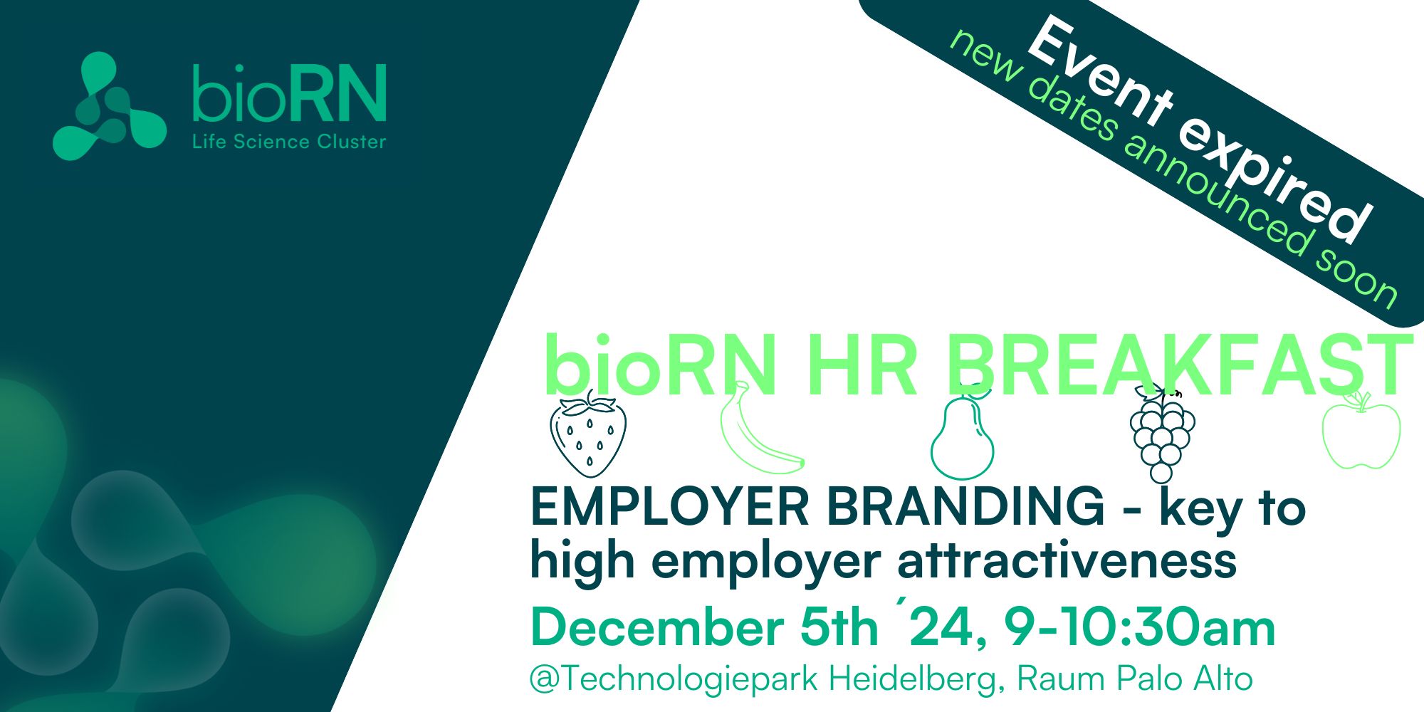 bioRN HR Breakfast “Employer branding – Key to high employer attractiveness”