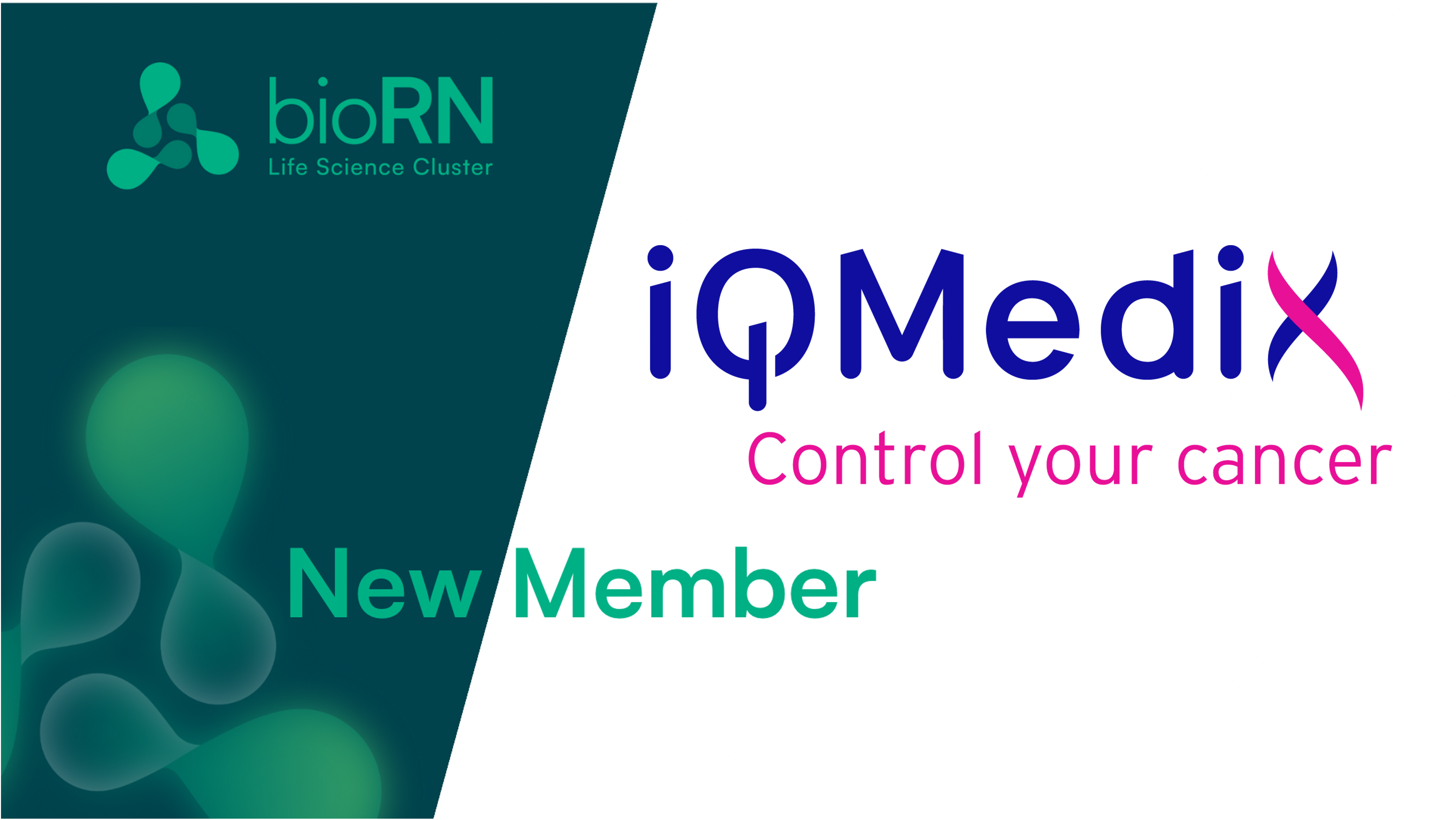 New Member: Welcome in our cluster to iQMedix GmbH