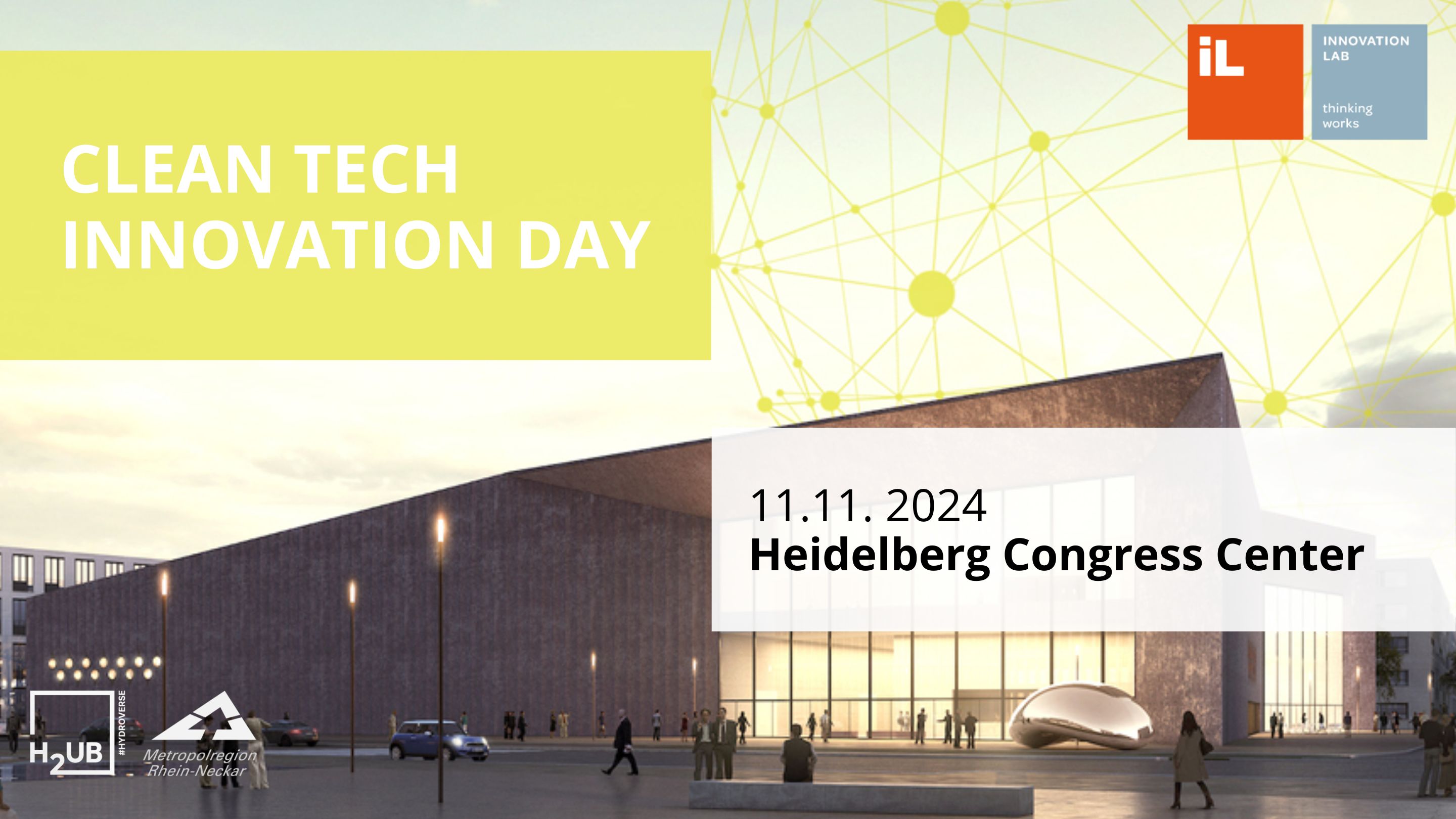 Green hydrogen for a climate-neutral industry: InnovationLab organizes Clean Tech Innovation Day