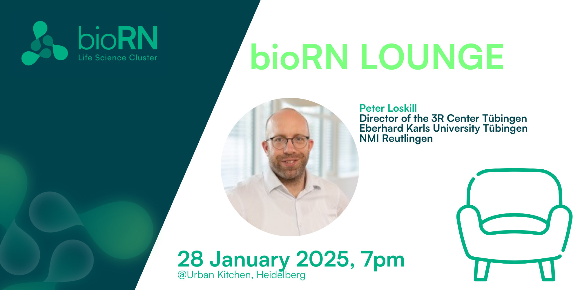 bioRN Lounge featuring Peter Loskill – University of Tübingen & NMI Reutlingen