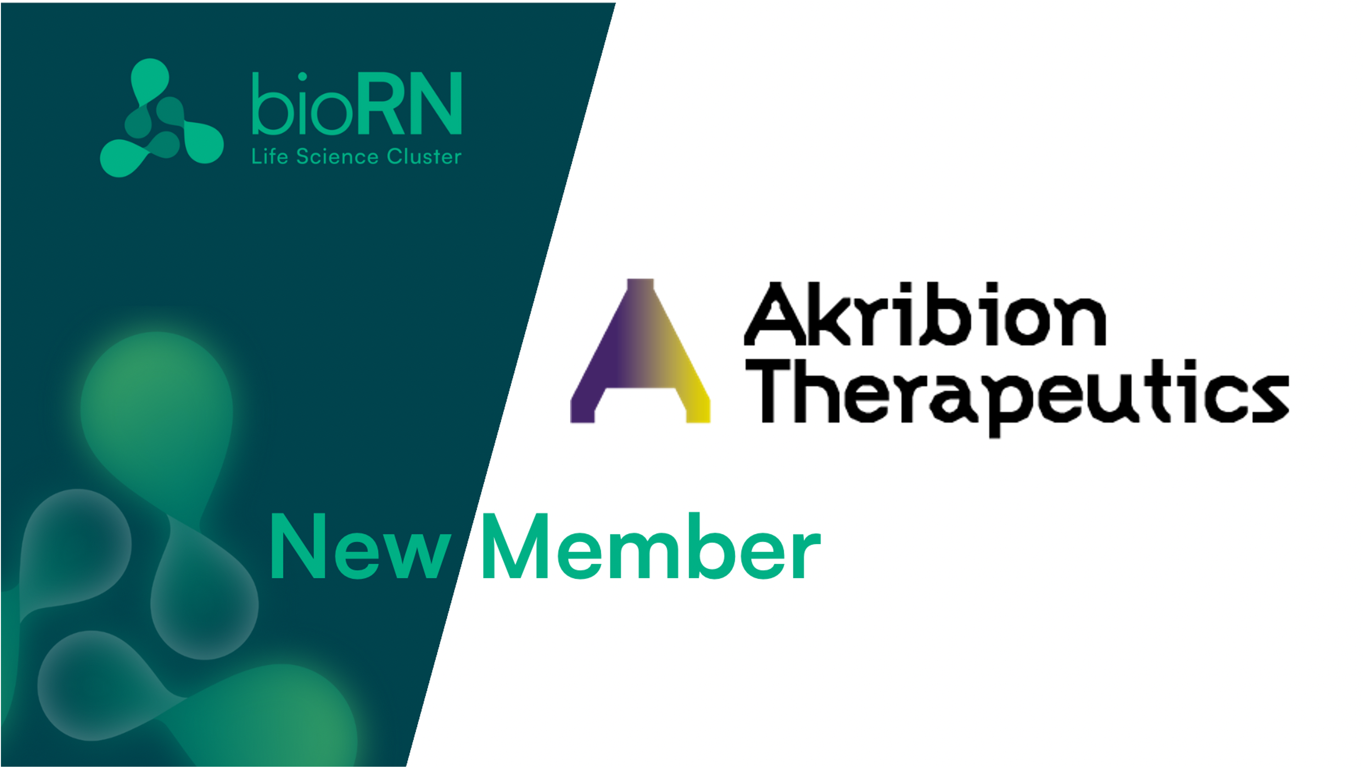 New Member: Welcome in our cluster to Akribion Therapeutics GmbH