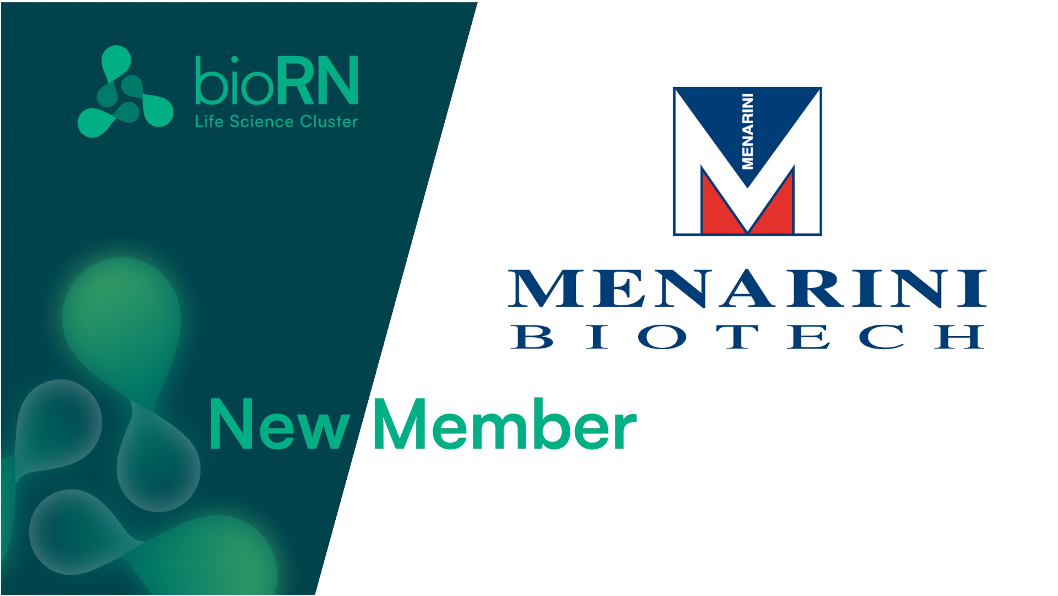 New Member: Welcome in our cluster to Menarini Biotech