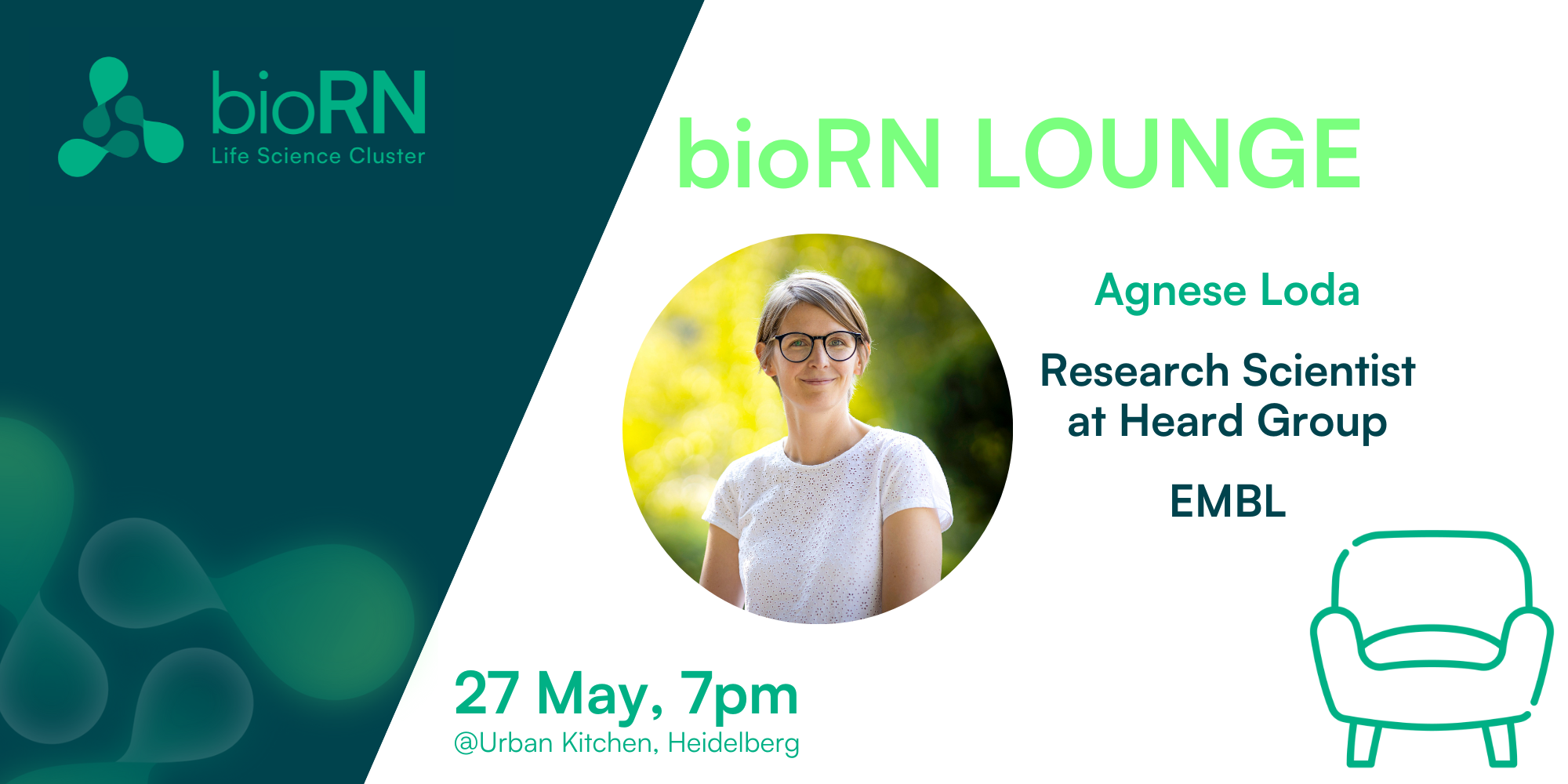 bioRN Lounge featuring Agnese Loda – Research Scientists at Heard Group, EMBL
