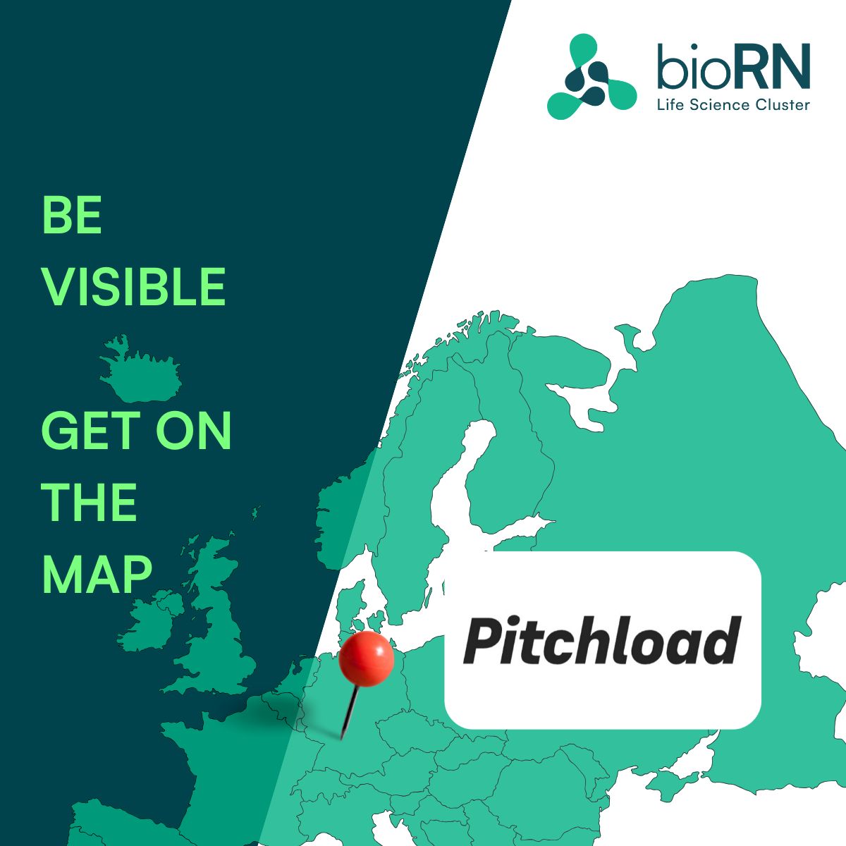 BECOME VISIBLE – GET ON THE MAP ! bioRN’s Startup directory