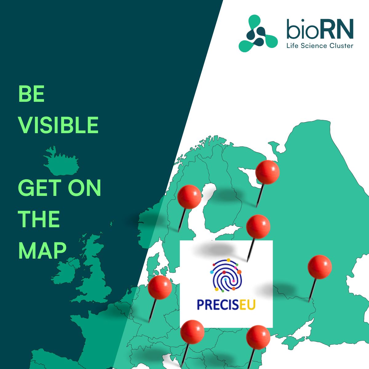 BECOME VISIBLE – GET ON THE MAP! ATMP capacities across Europe