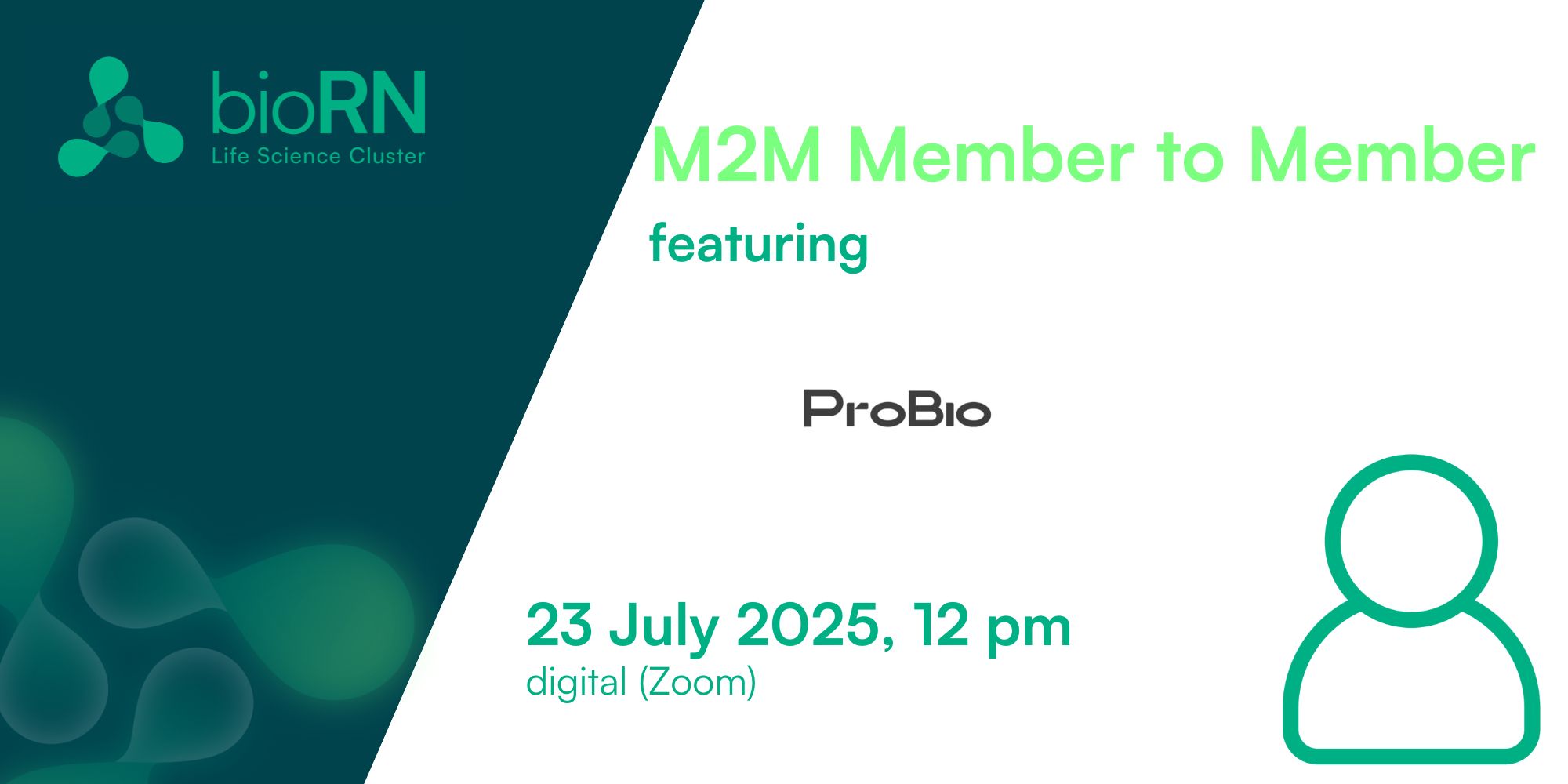 bioRN M2M Member to Member session featuring Probio
