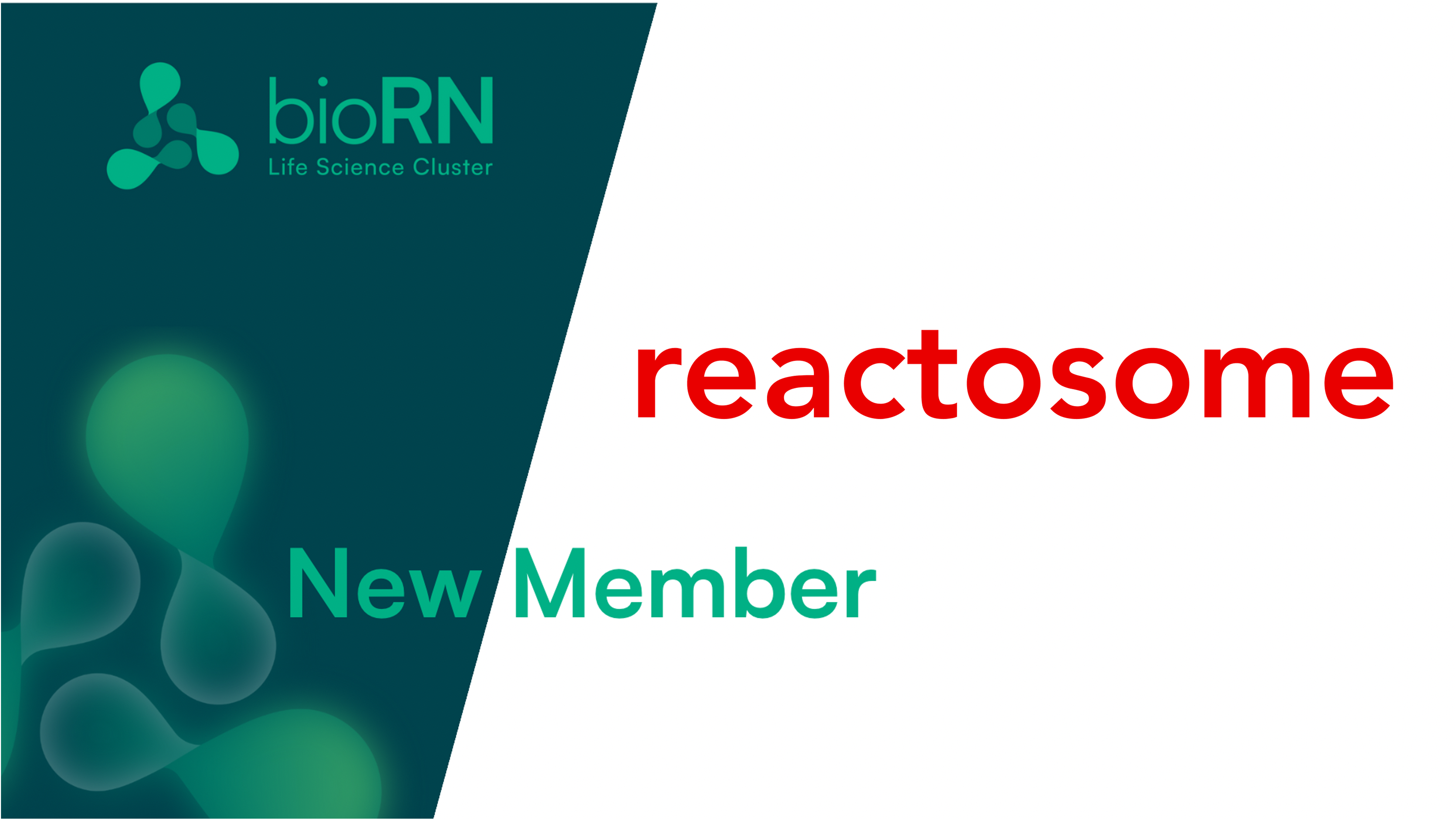 New Member: Welcome in our cluster to Reactosome Inc
