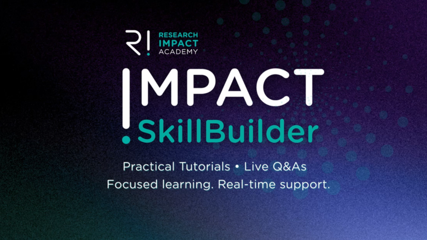 AcademicLabs: ImpactSkillbuilder Series
