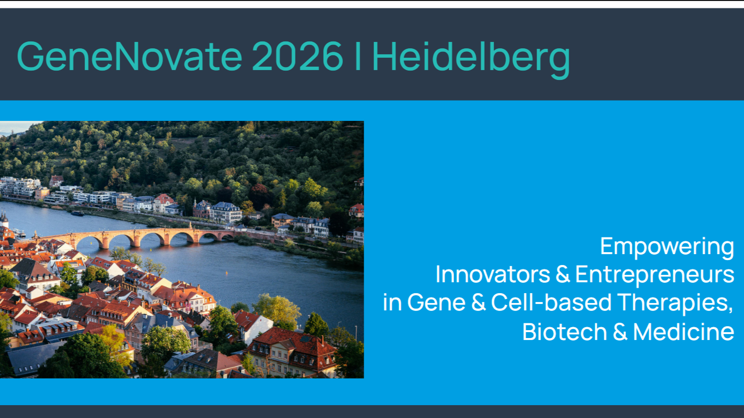 GeneNovate | Call for Application 2025/2026 | APPLICATION DEADLINE: 09.11.2025