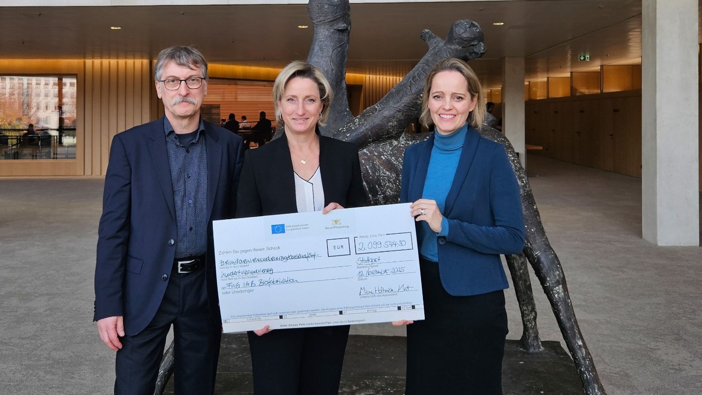 Fraunhofer IGB receives approximately three million euros in funding to establish a biofabrication center