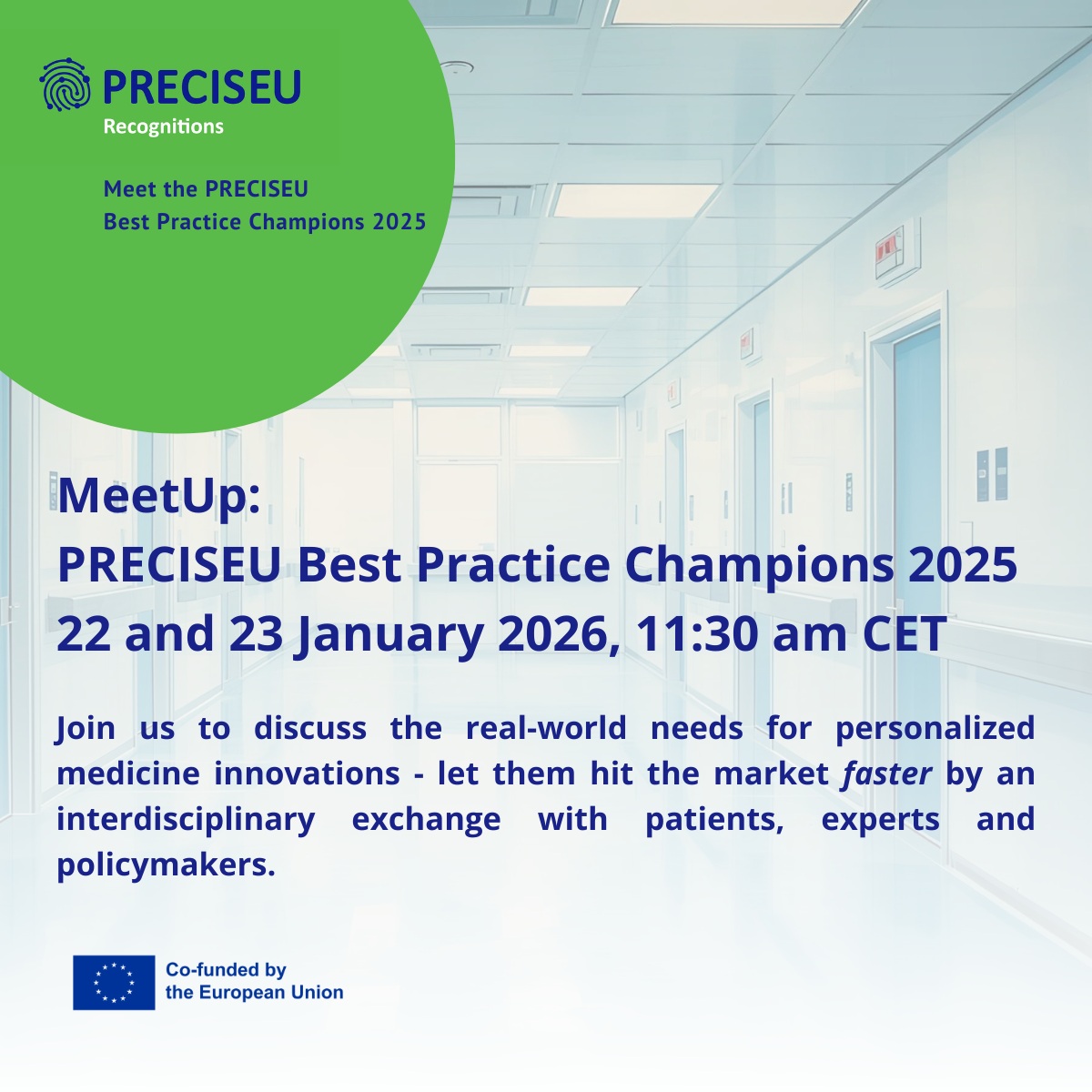 PRECISEU Meetup Best Practice Champions 2025: Genomcore and ENGAGE ATMP