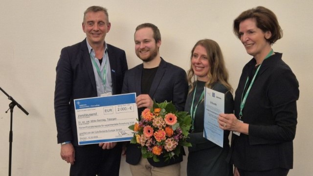 Fraunhofer IGB scientist Dr. Mirko Sonntag awarded Hanse Doctoral Prize 2026