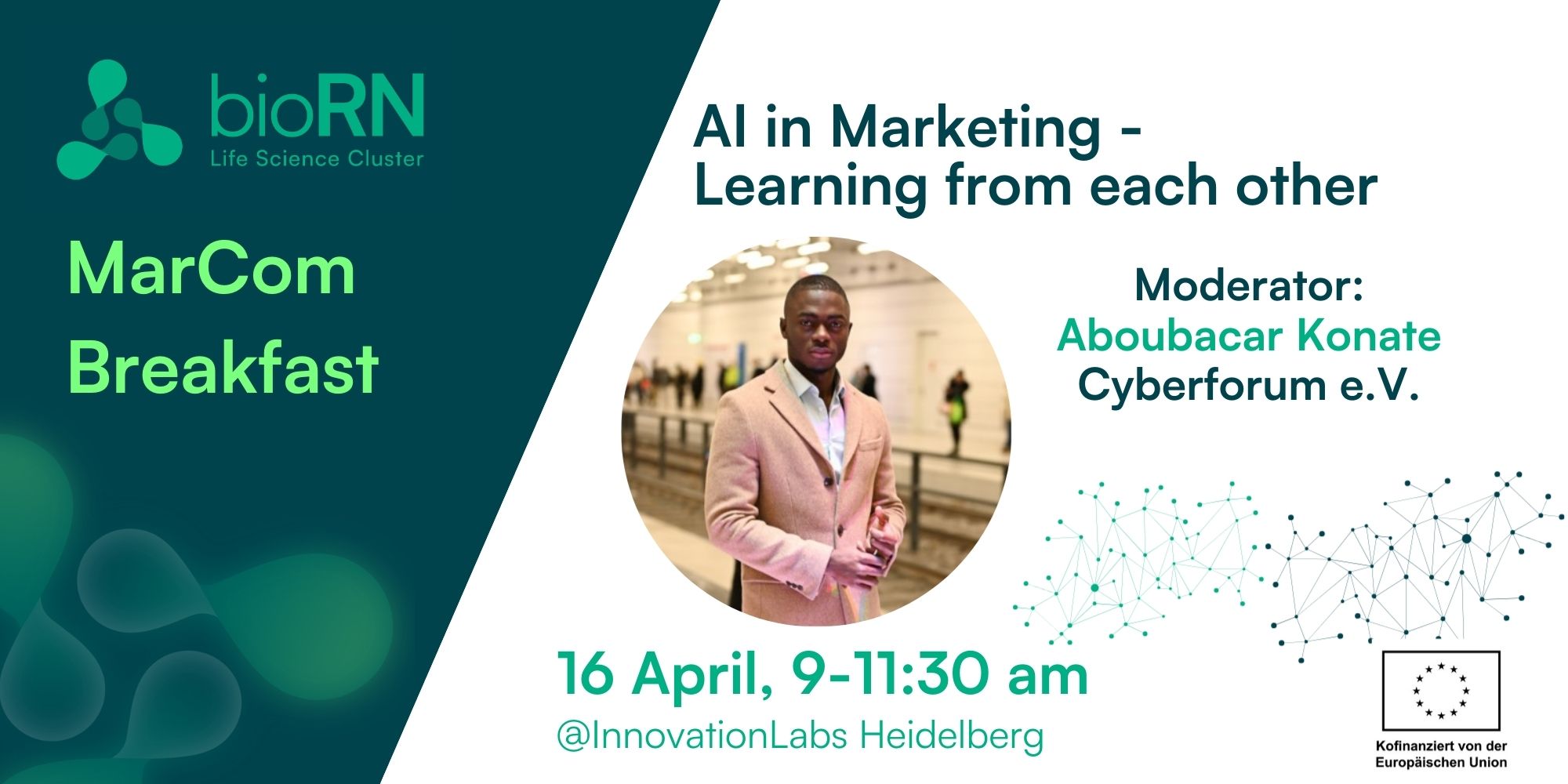 bioRN MarCom Breakfast : AI in Marketing – Learning from each other