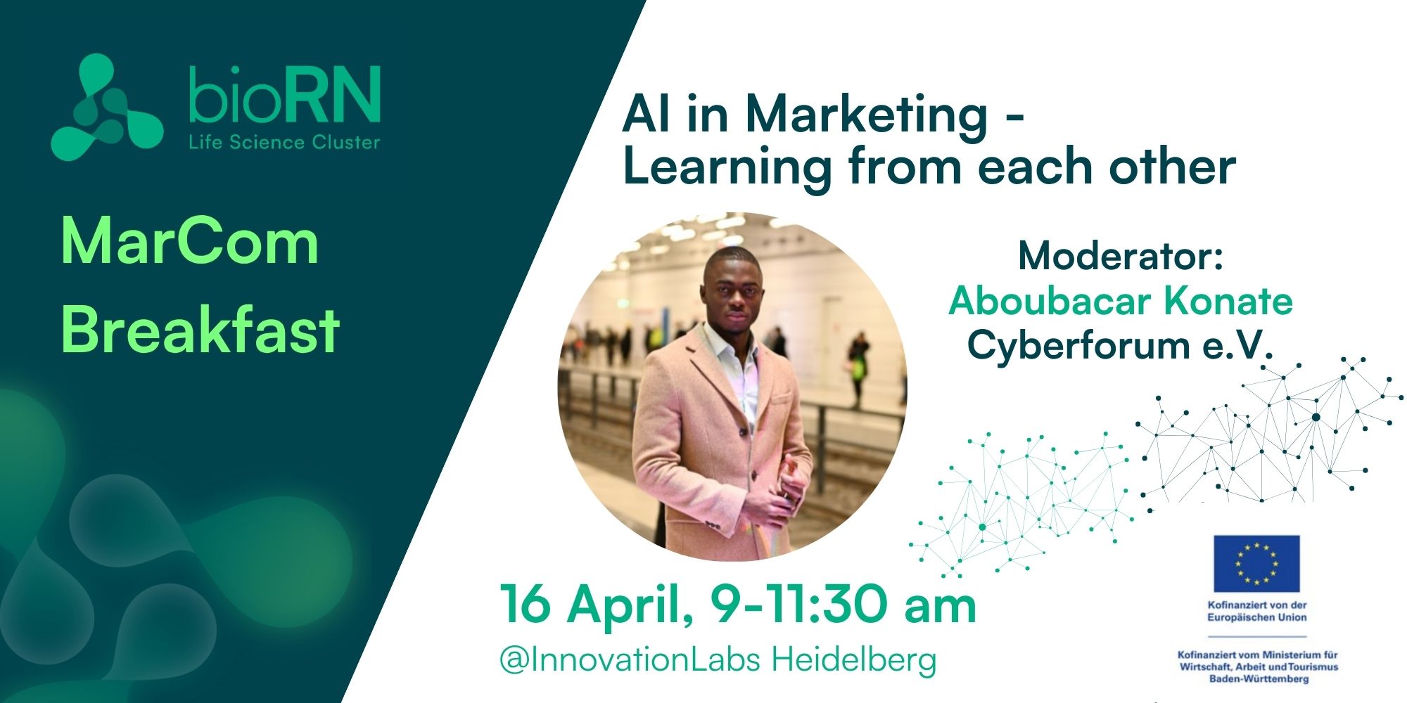 bioRN MarCom Breakfast : AI in Marketing – Learning from each other