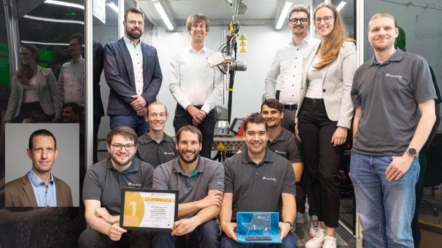 Fraunhofer IPA wins the “euRobotics Technology Transfer Award” together with Trumpf and Lorch
