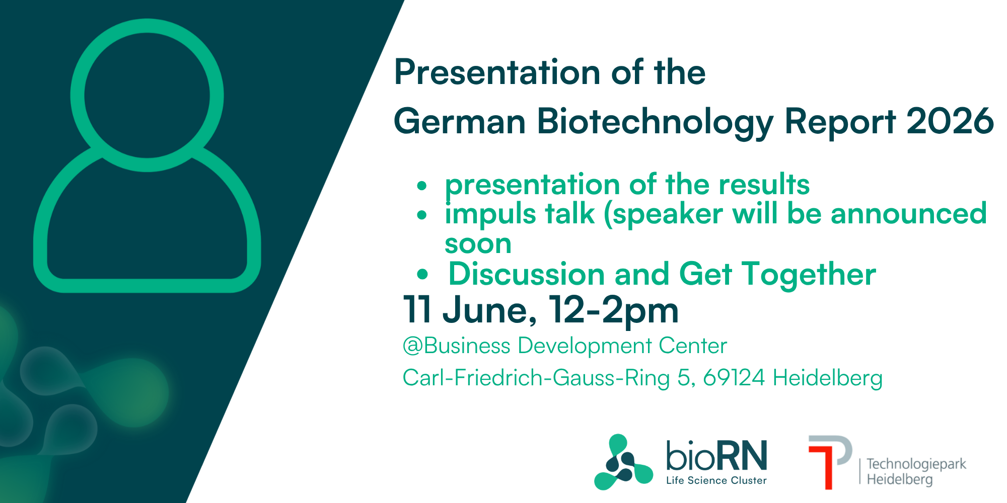 Presentation of the  German Biotechnology Report 2026