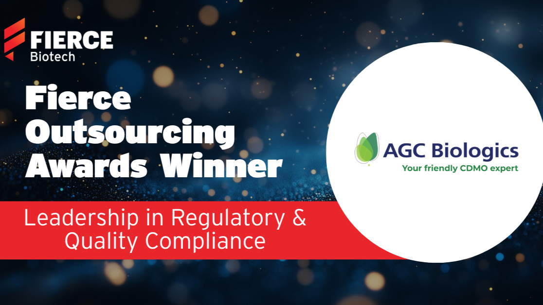 AGC Biologics Wins 2026 Fierce Outsourcing Award for Leadership in Regulatory and Quality Compliance