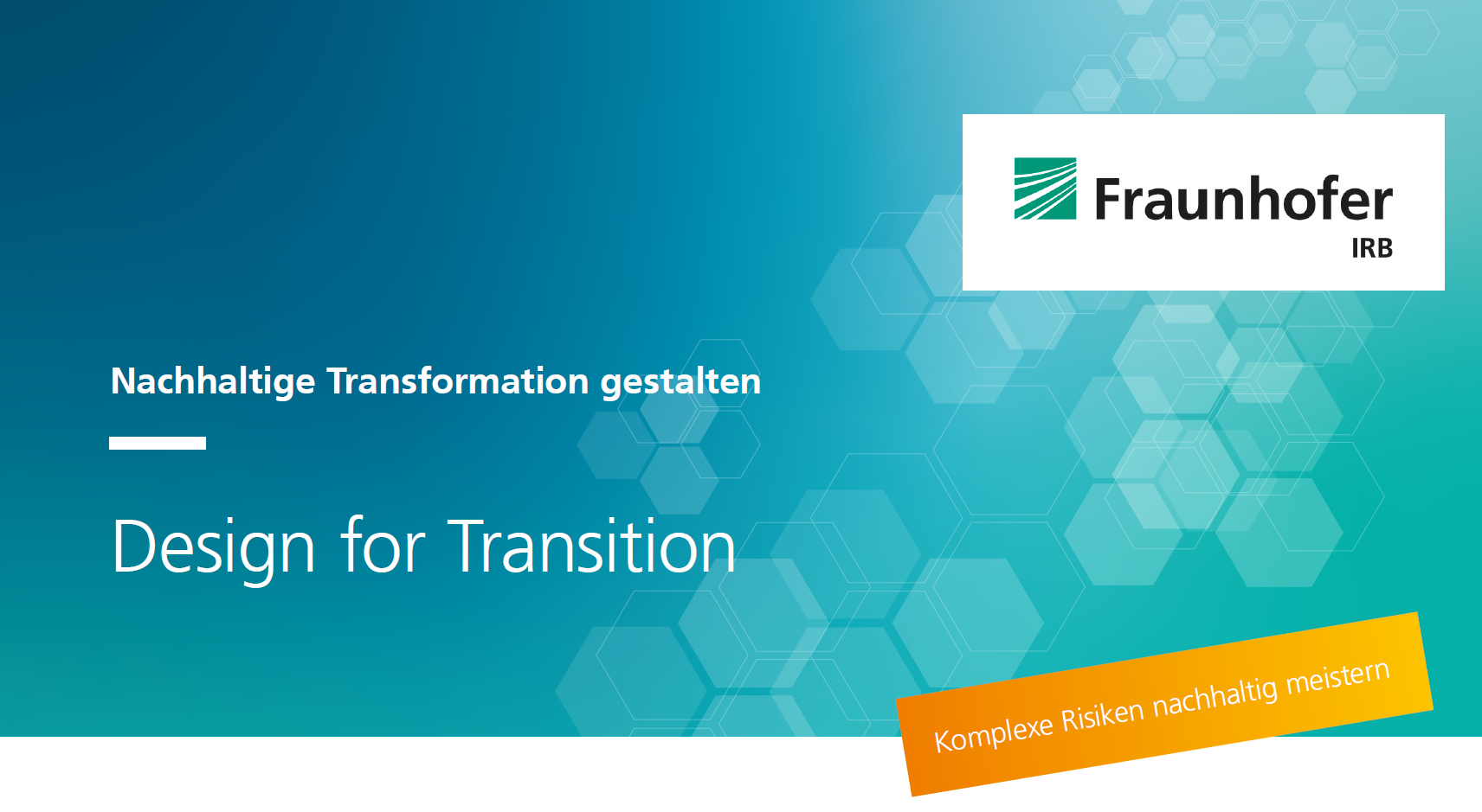 Design for Transition: Nachhaltige Transformation gestalten
