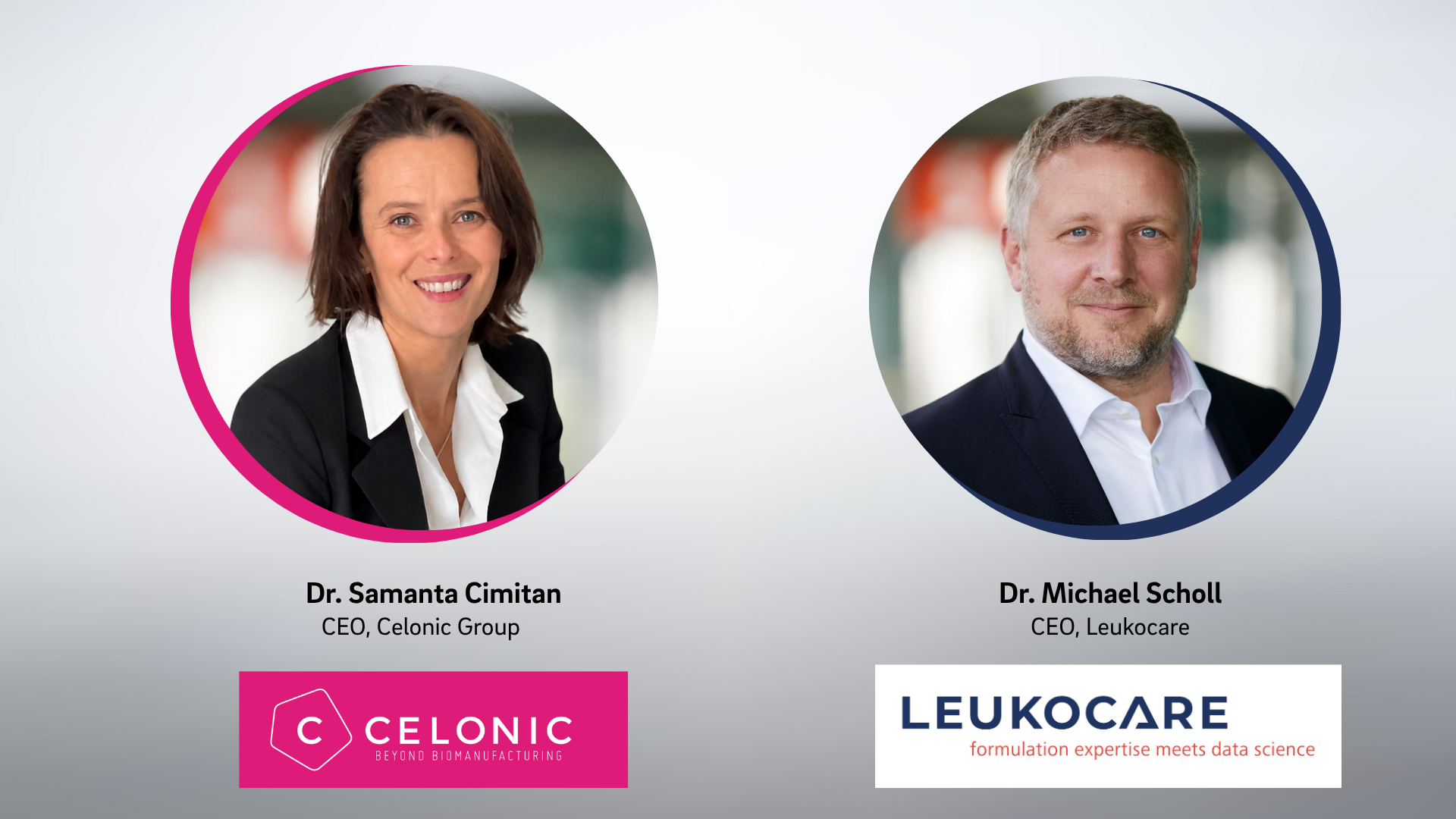 Celonic AG and Leukocare AG Announce Development Collaboration to Support Joint Clients with Complex Biologics and Advanced Drug Product Profiles