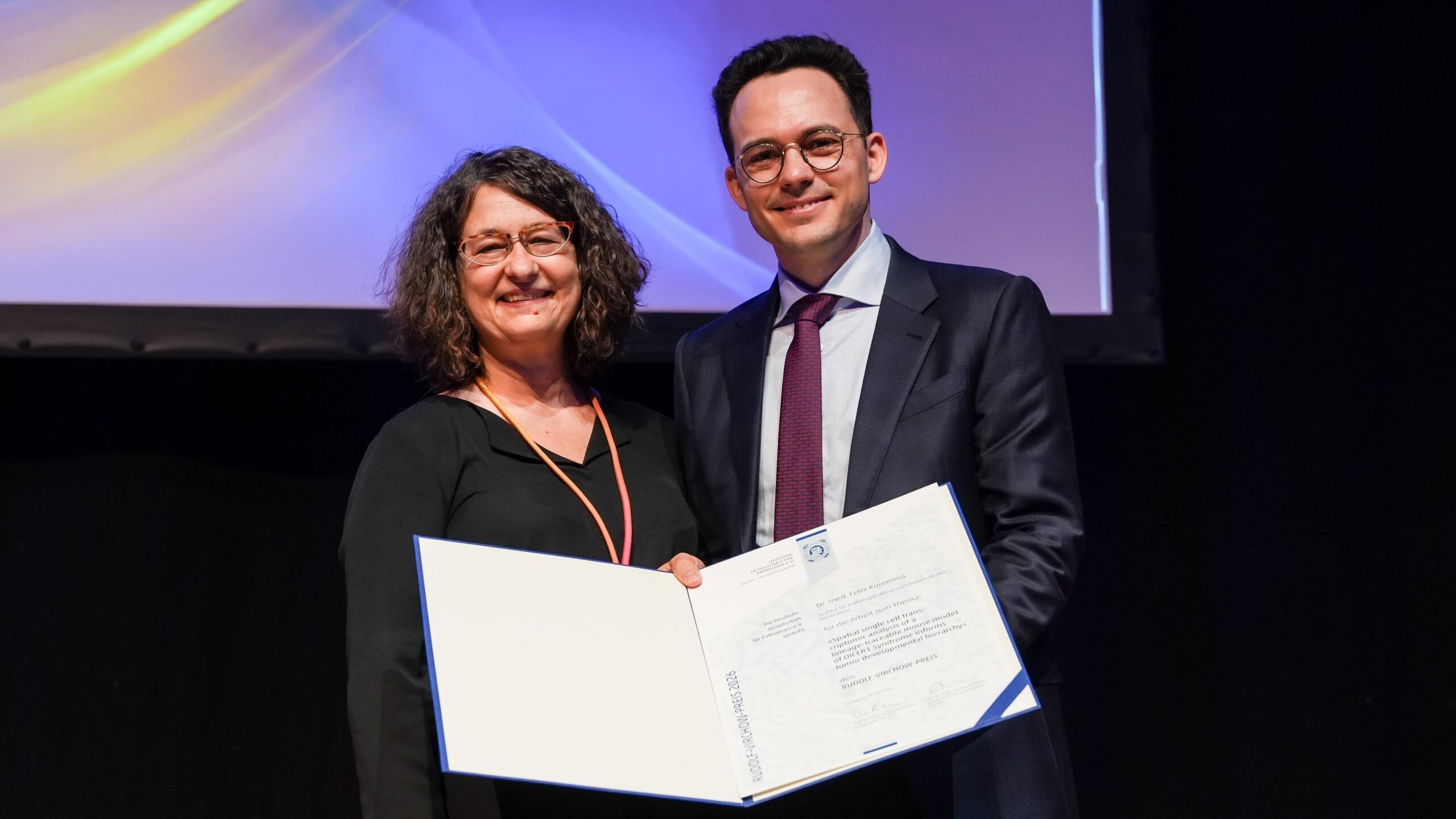Dr. Felix Kommoss awarded the 2026 Rudolf Virchow Prize