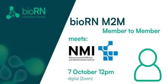 bioRN M2M Member to Member featuring NMI Natural and Medical Sciences Institute at the University of Tübingen in Reutlingen