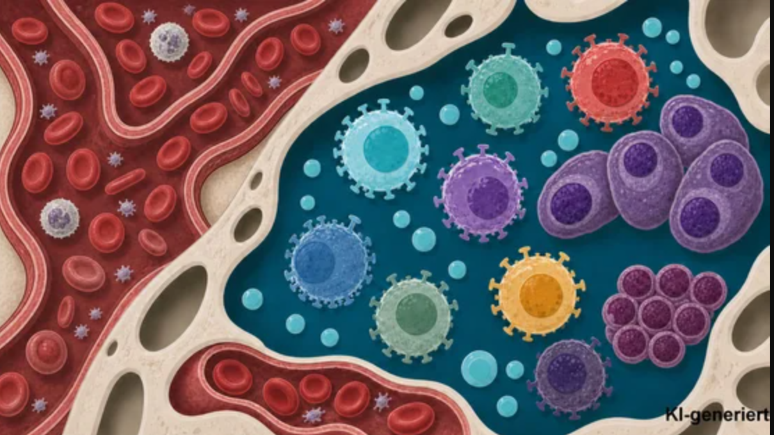 Immune Cells in Bone Marrow Cancer: Limited Defense Readiness