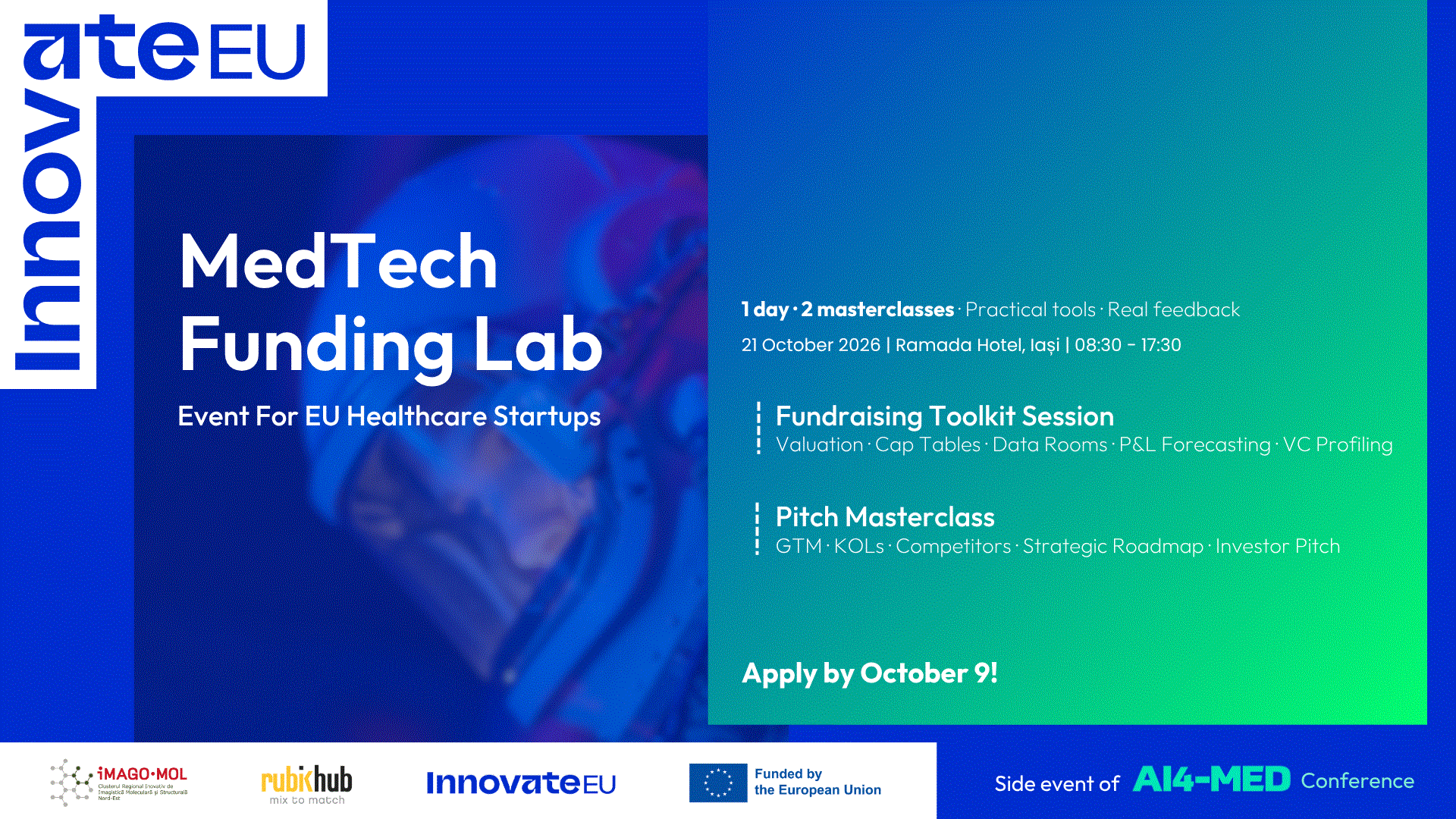 MedTech Funding Lab: Fundraising Toolkit & Pitch Masterclass