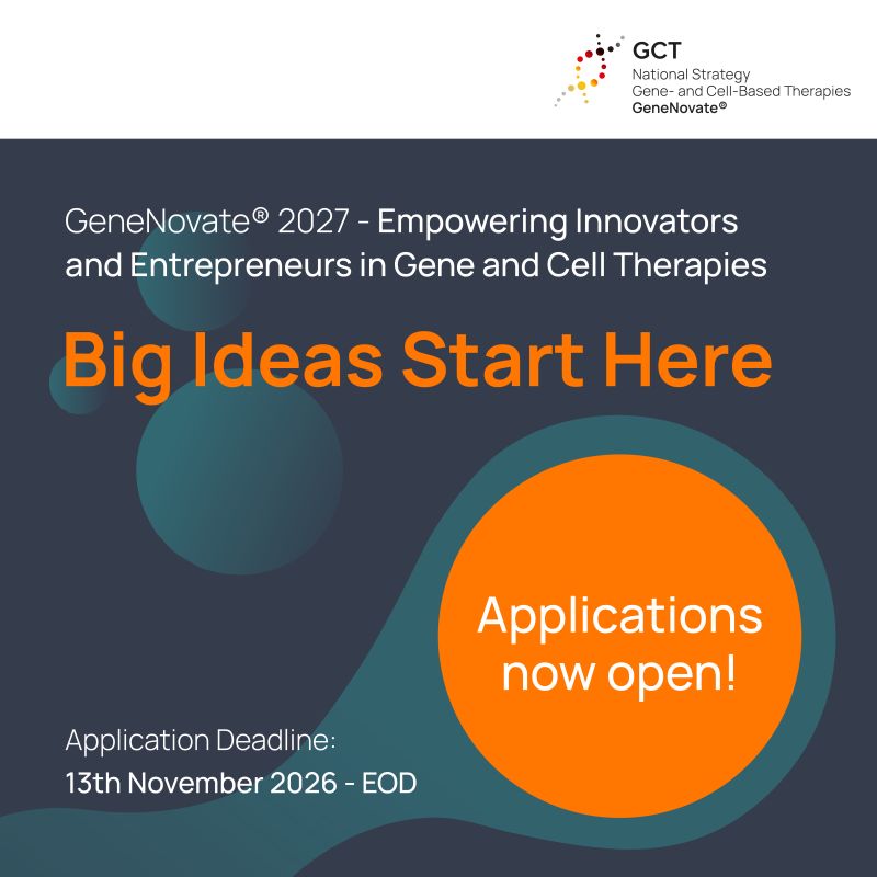 The GeneNovate® 2027 Call for Applications is now open!
