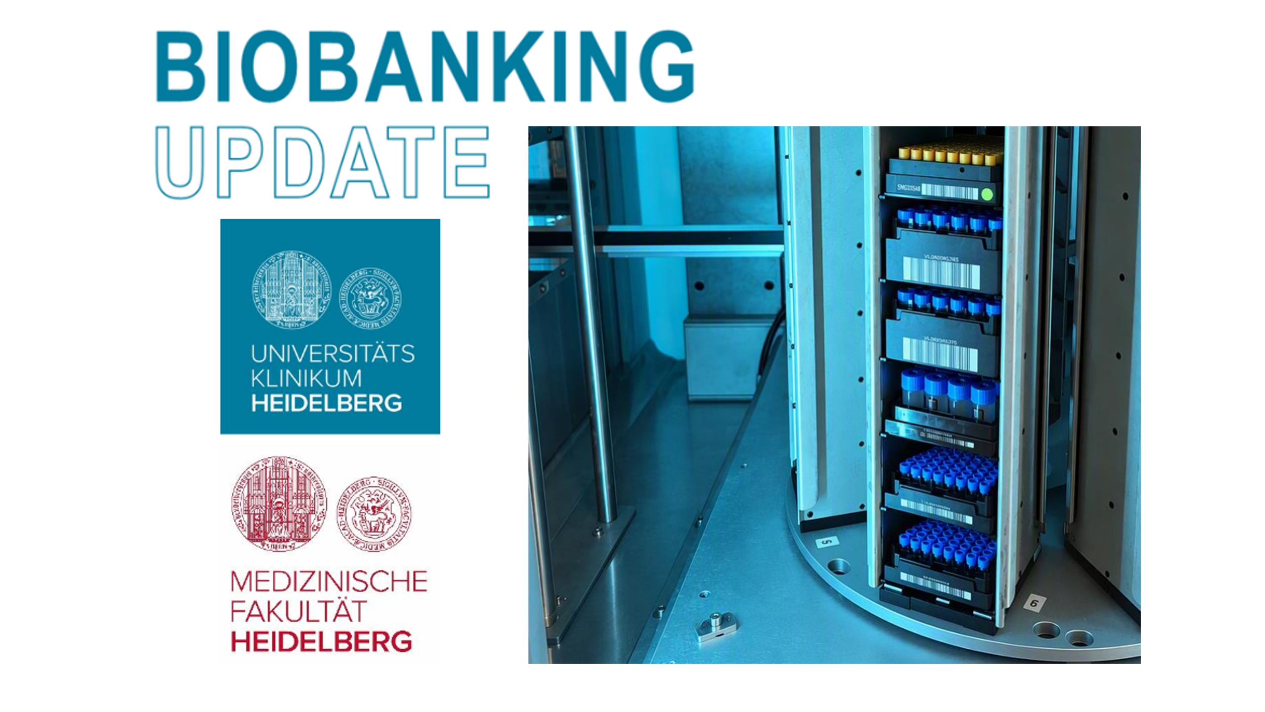 Newsletter der BMBH: Biobanking Update!